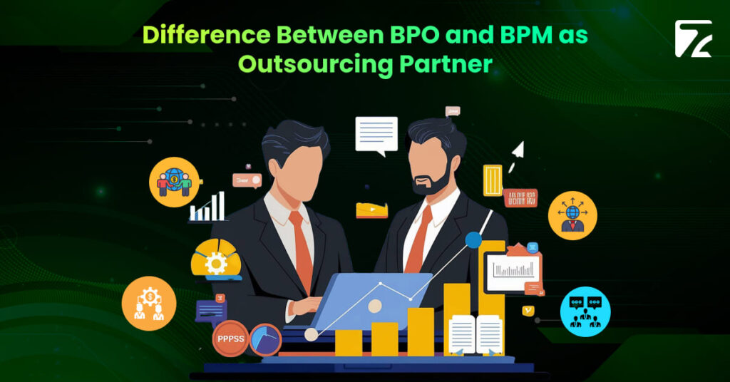 Difference Between BPO and BPM as Outsourcing Partner-Zeal Connect
