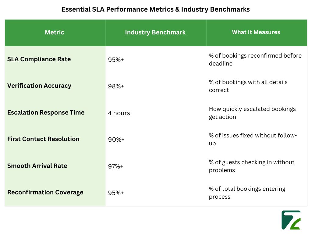 Essential SLA Performance Metrics & Industry Benchmarks-Zeal Connect